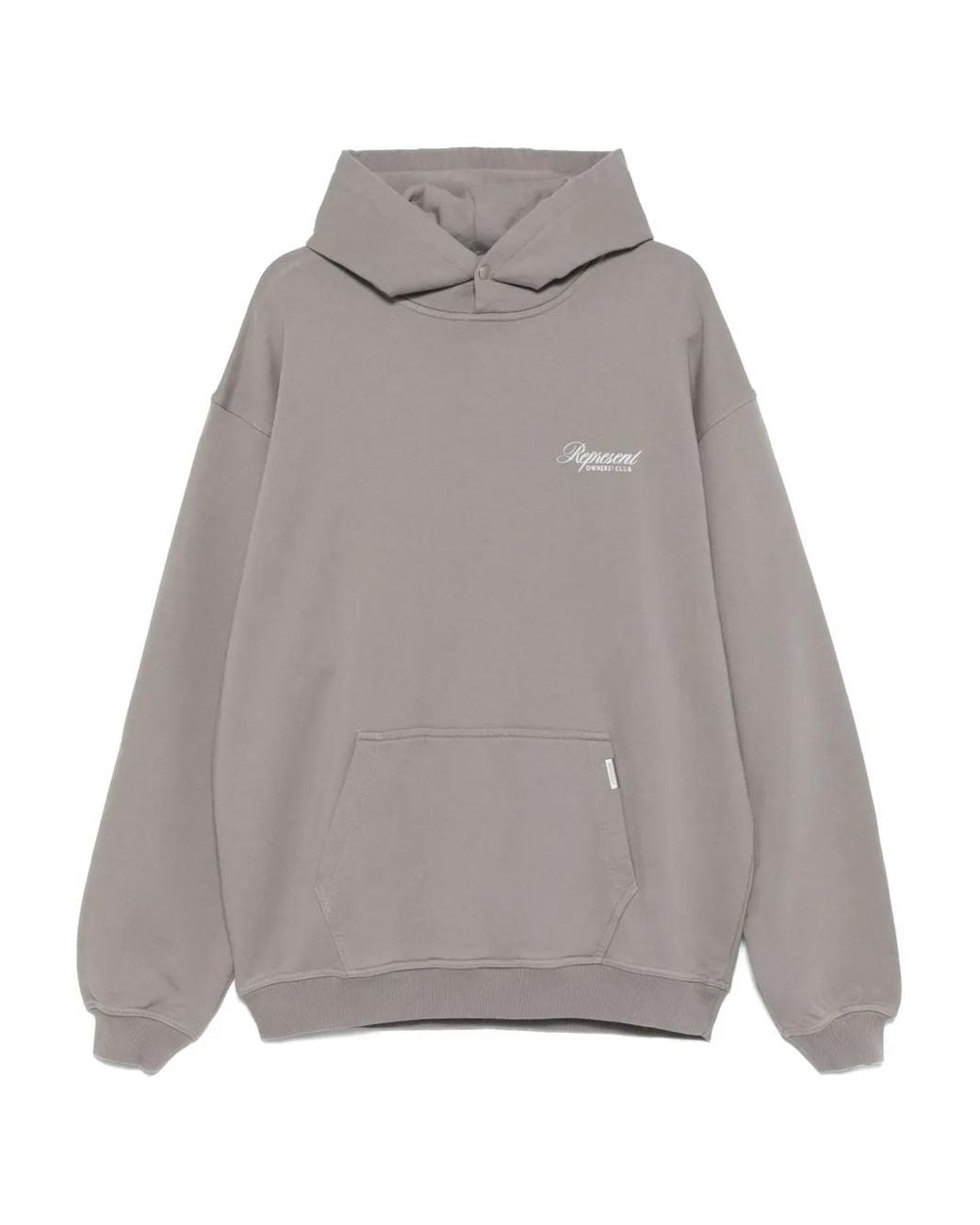 Represent Katoenen Hoodie in het Gray voor heren