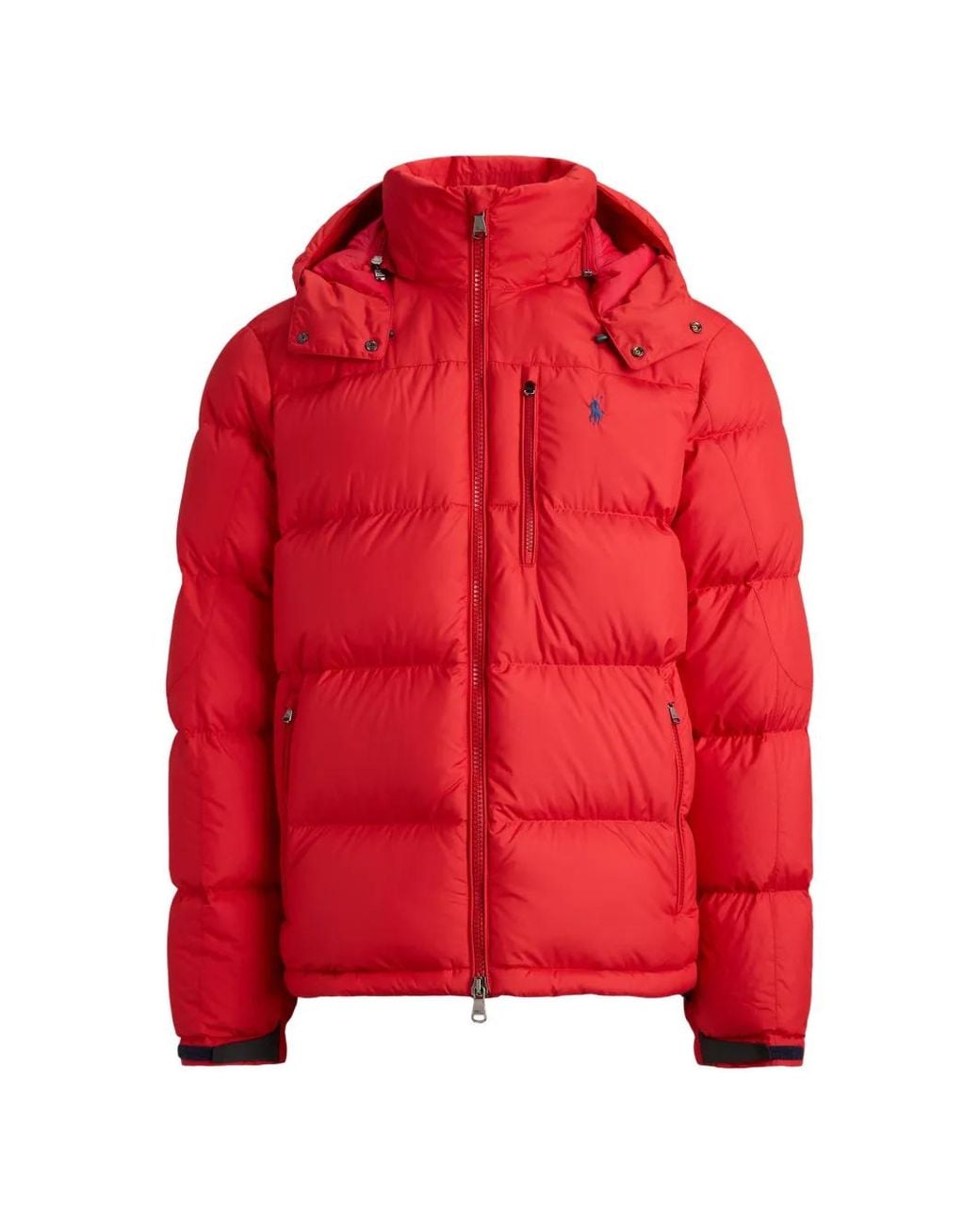 Polo Ralph Lauren Red Gorham Detachable-Hood Jacket for men