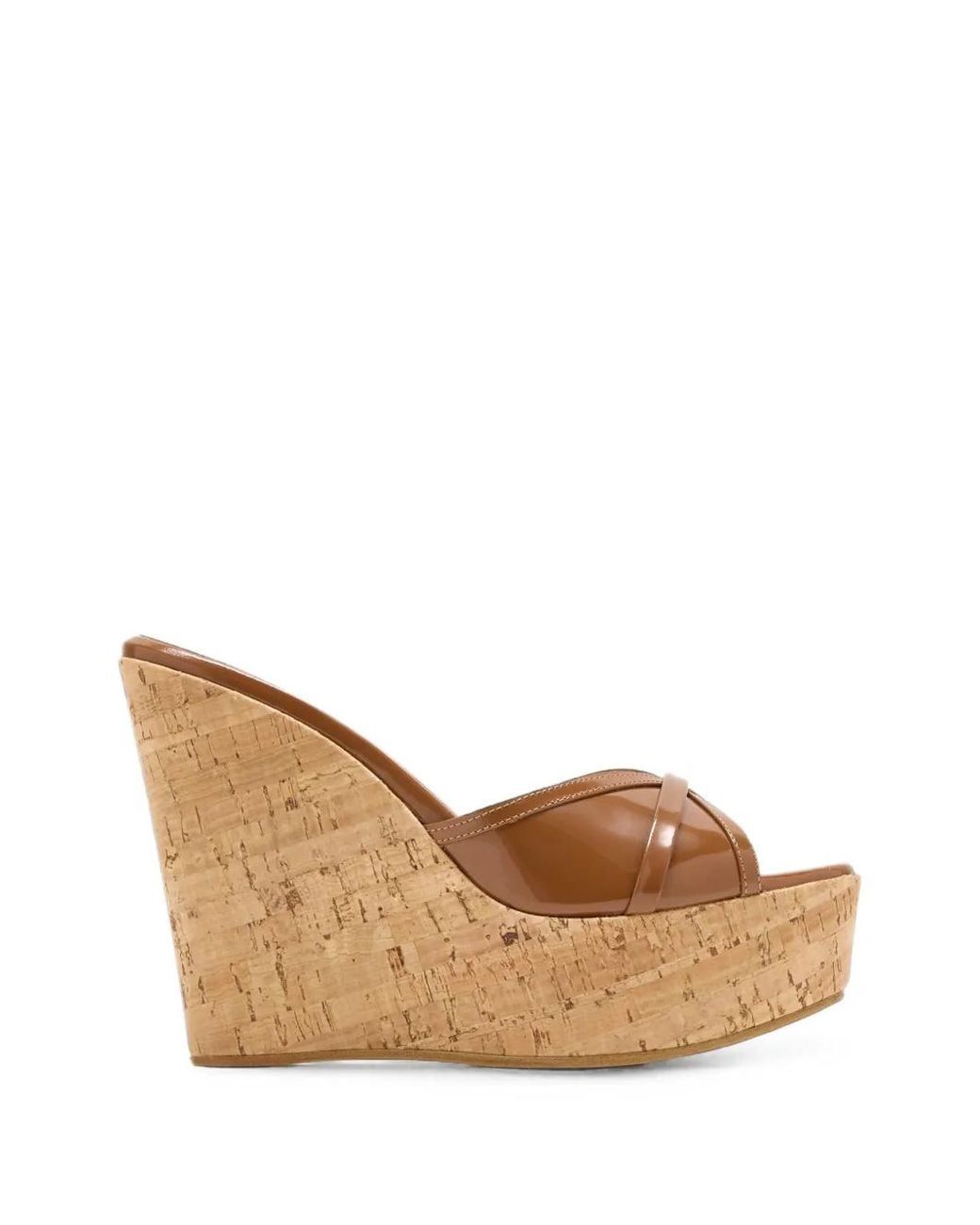 Malone Souliers Brown Perla Wedge Sandals