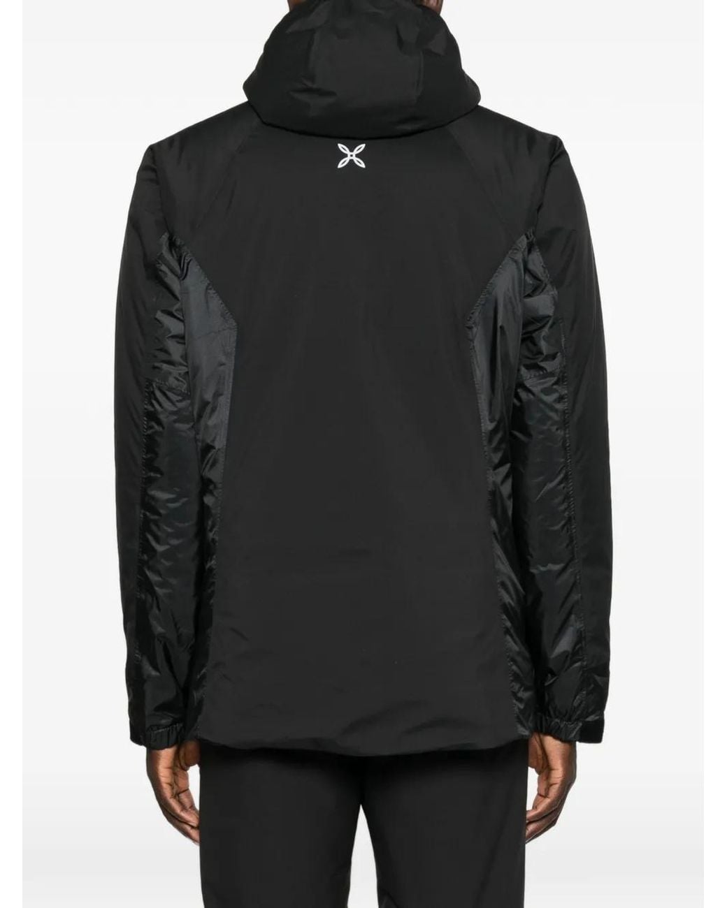 Montura Black Hooded Panelled Jacket