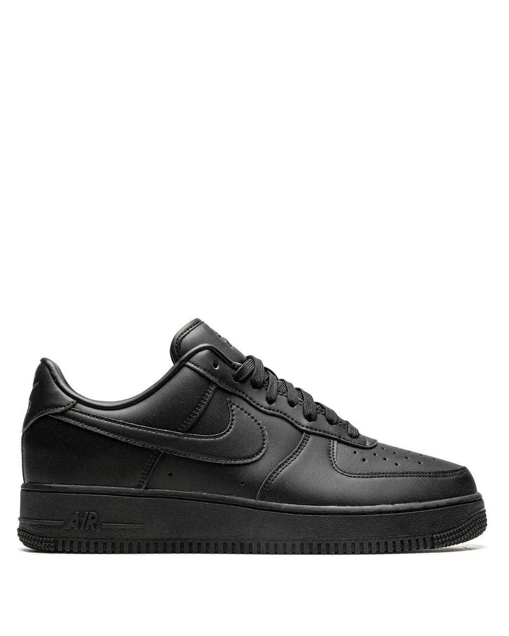 Nike Black Air Force 1 Low "Fresh Anthracite" Sneakers