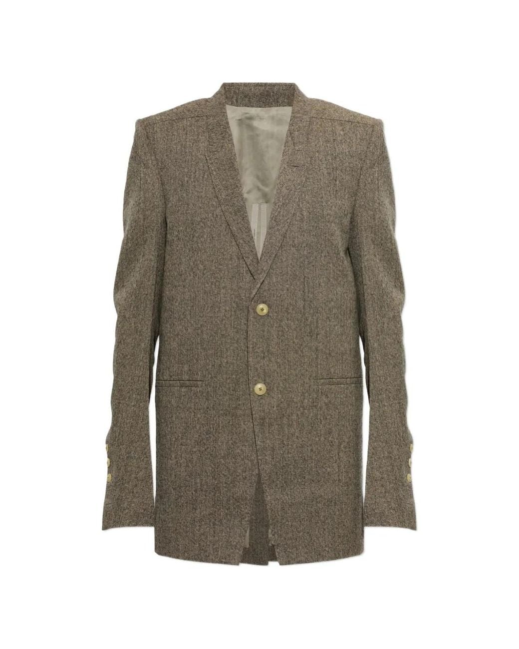 Rick Owens Gray Concordian Jacket