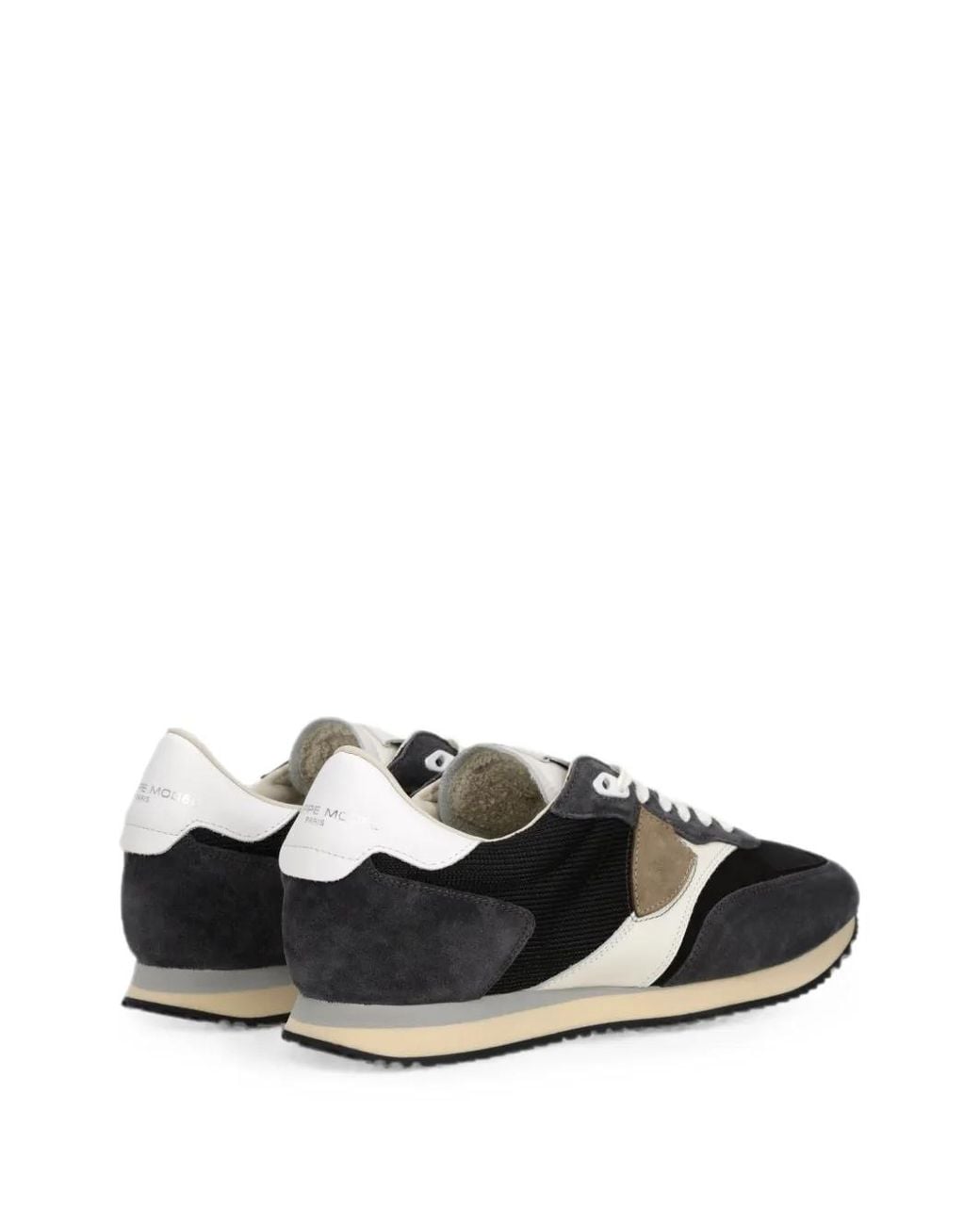 Philippe Model Black Blville Low-Top Sneakers for men