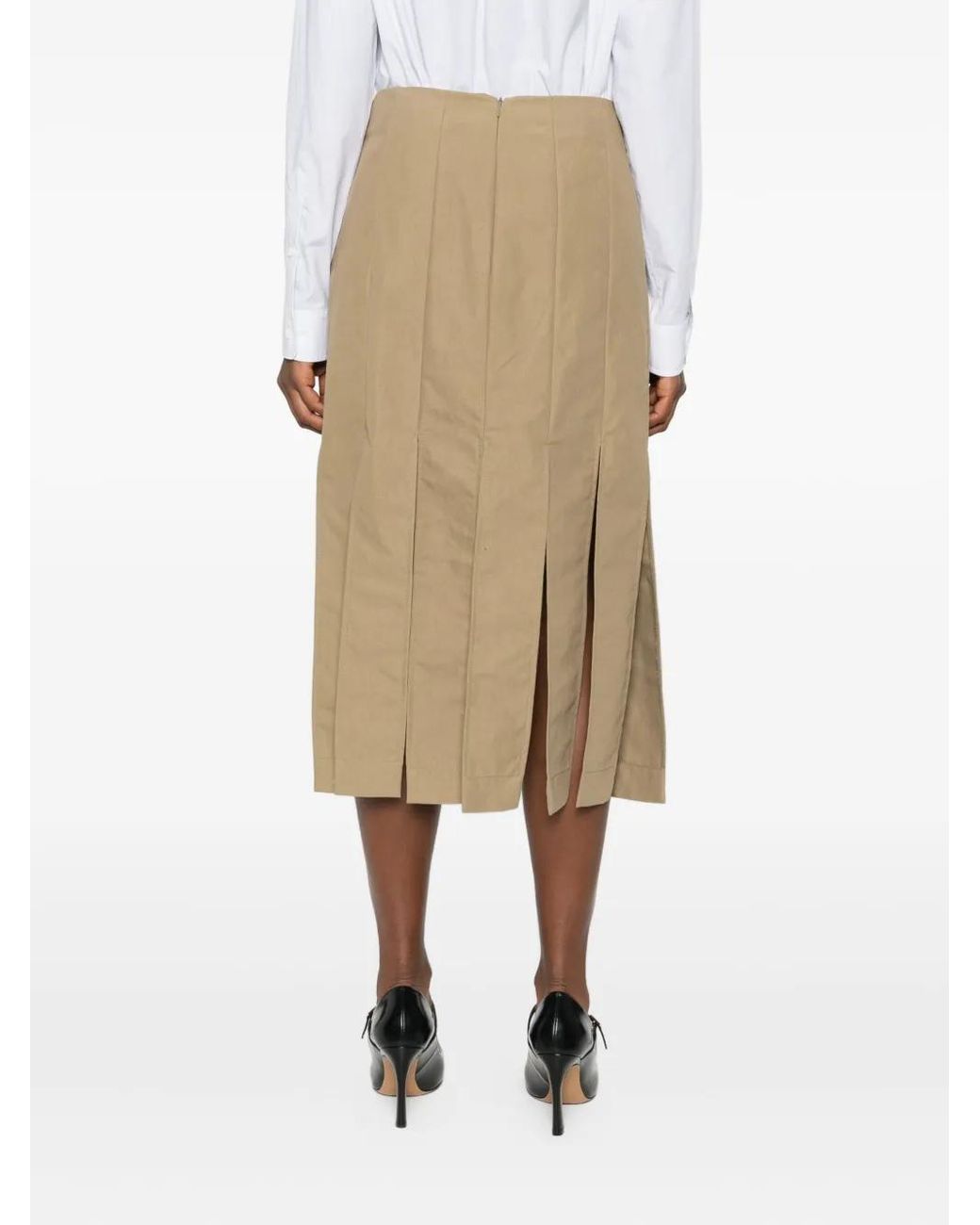 Simone Rocha Rok Met Split in het Natural