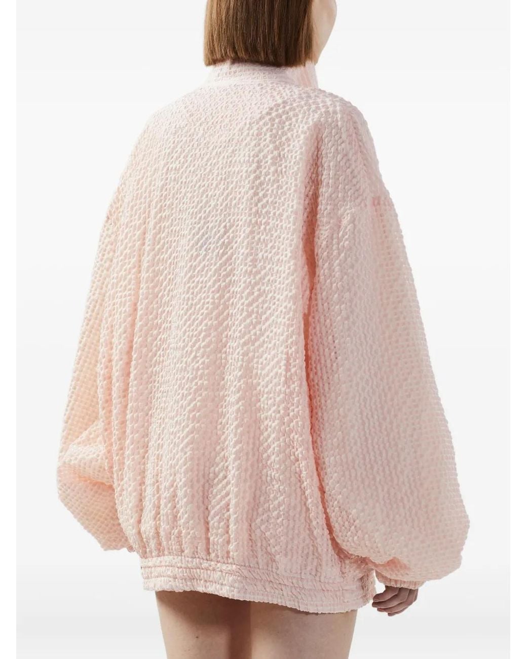 Gcds Pink Vichy Jacket