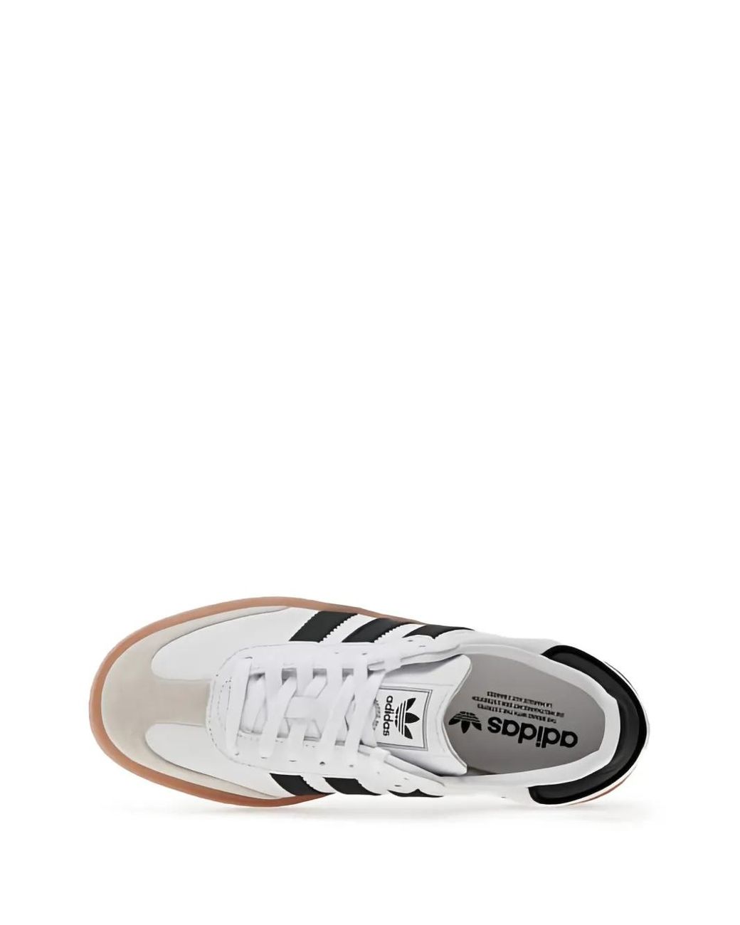 Adidas White Sambae Sneakers