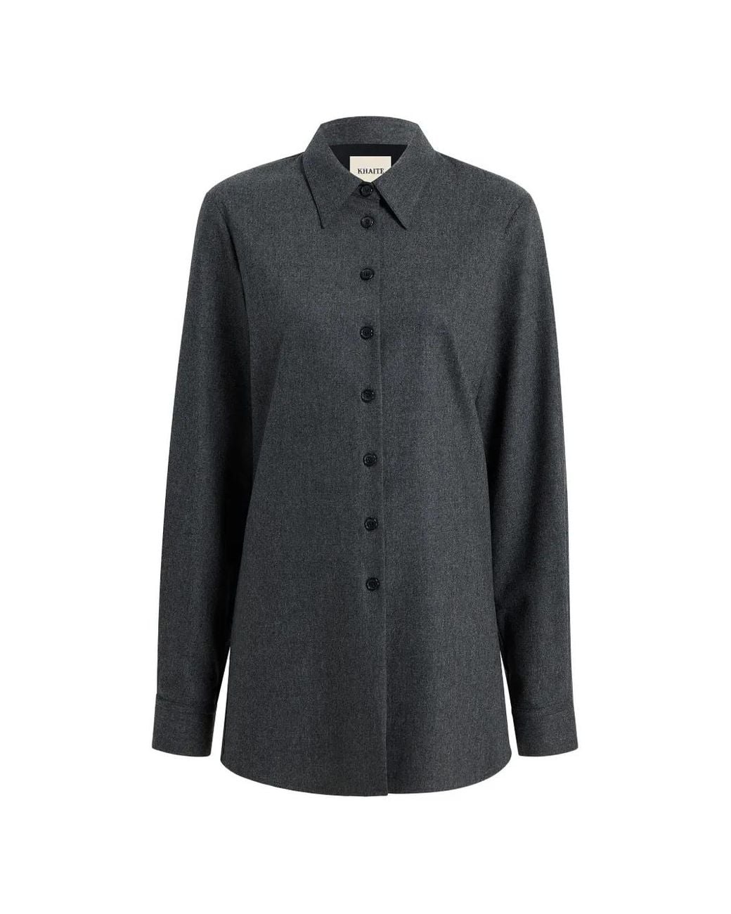 Khaite Gray Auryn Top