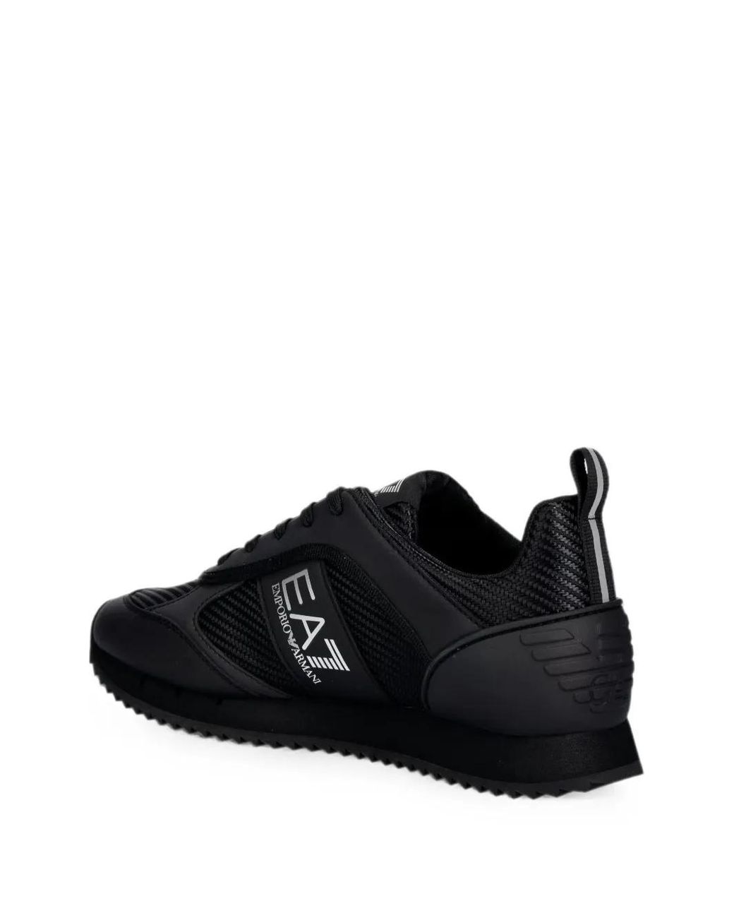Baskets À Logo Imprimé EA7 en coloris Black