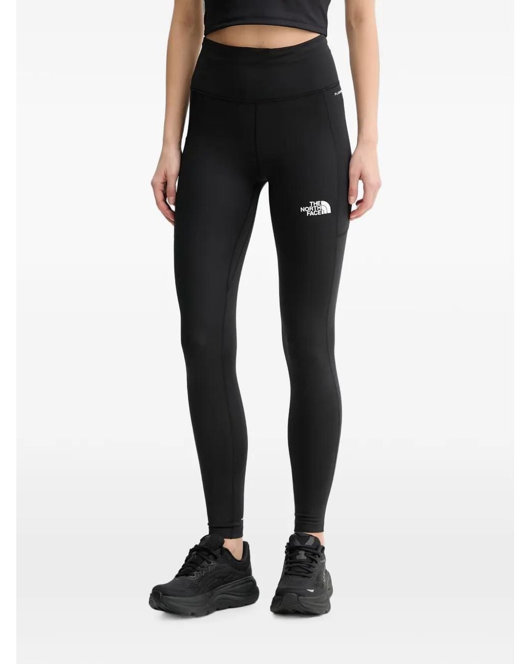 The North Face Black Logo-Print Leggings