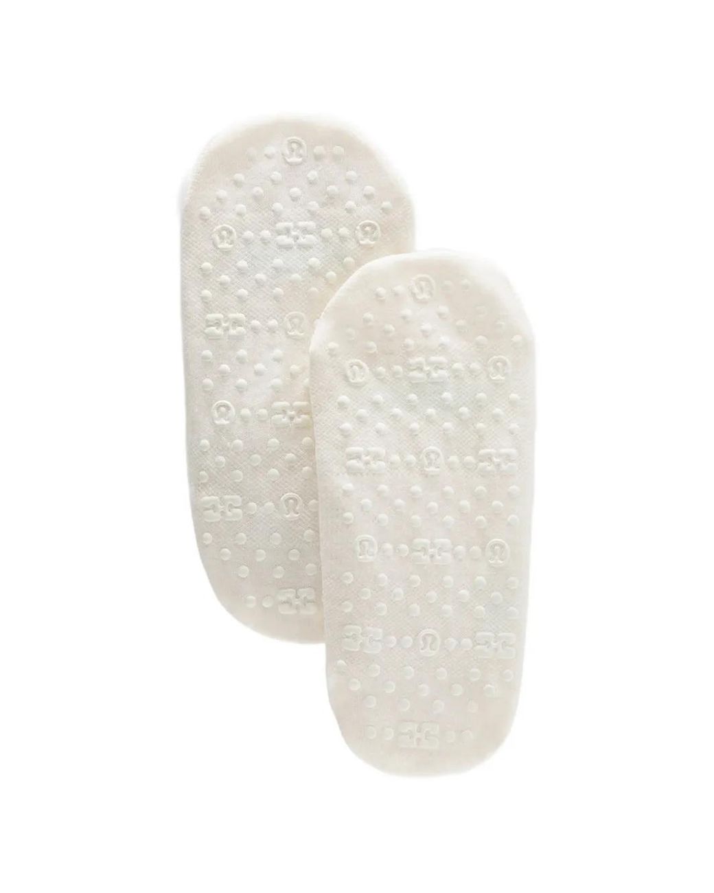 Ganni White X Lululemon Cross-Strap Grip-Sole Socks Set Of Three