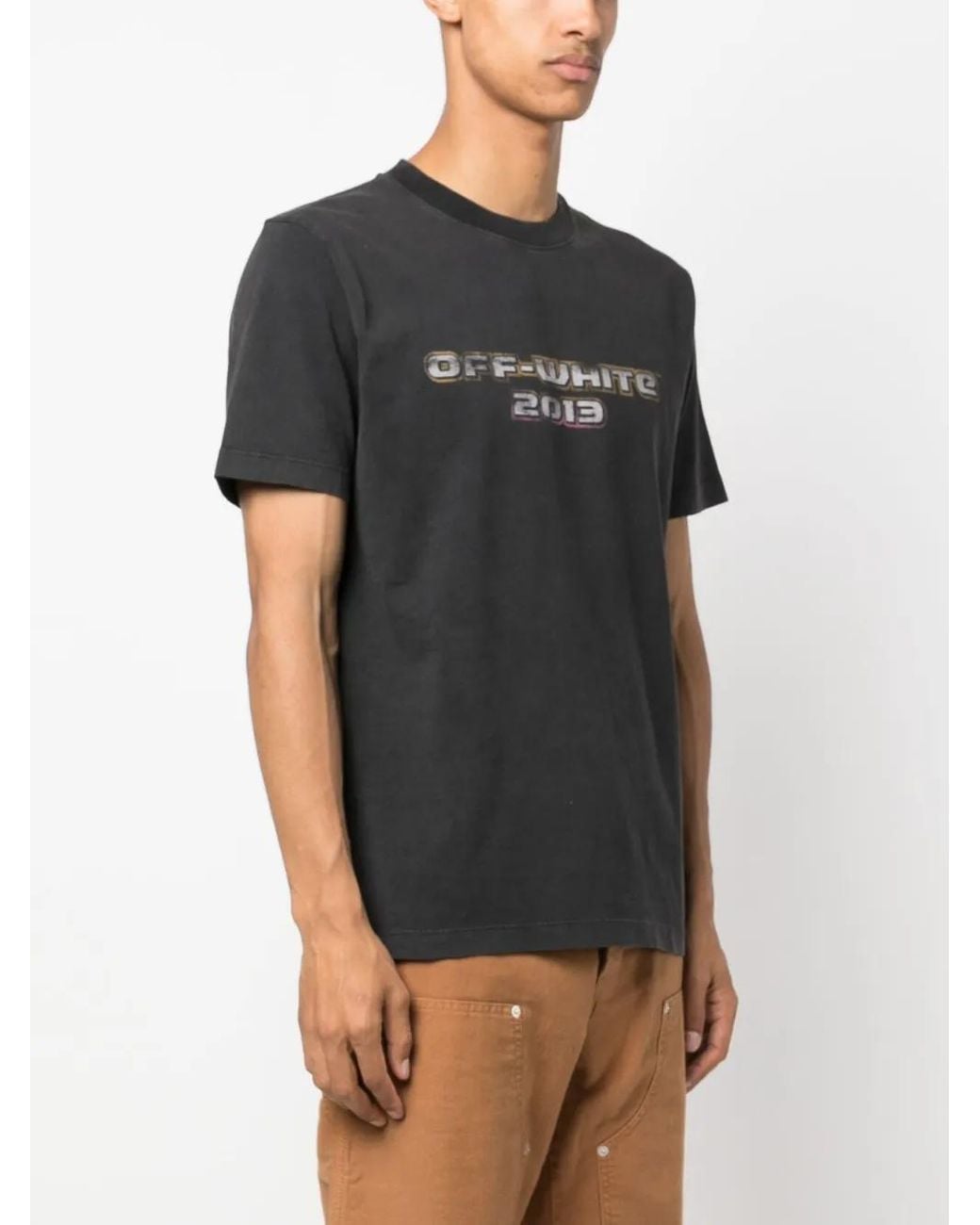 Off-White c/o Virgil Abloh Black T-shirt for men