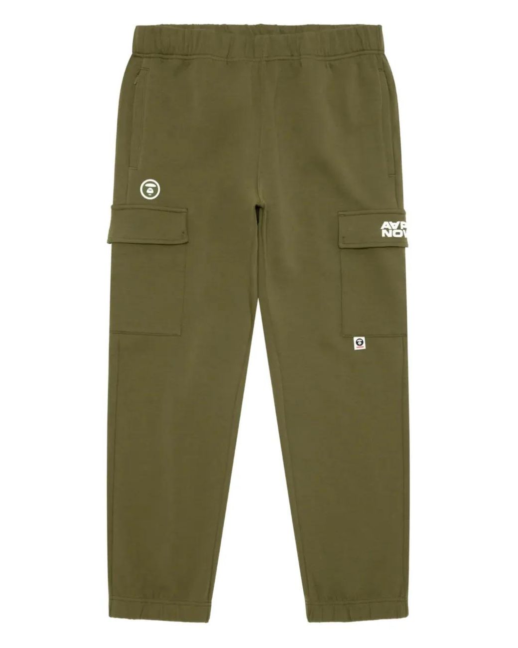 Aape By A Bathing Ape Green Aapenow Moonface Cargo Pants for men