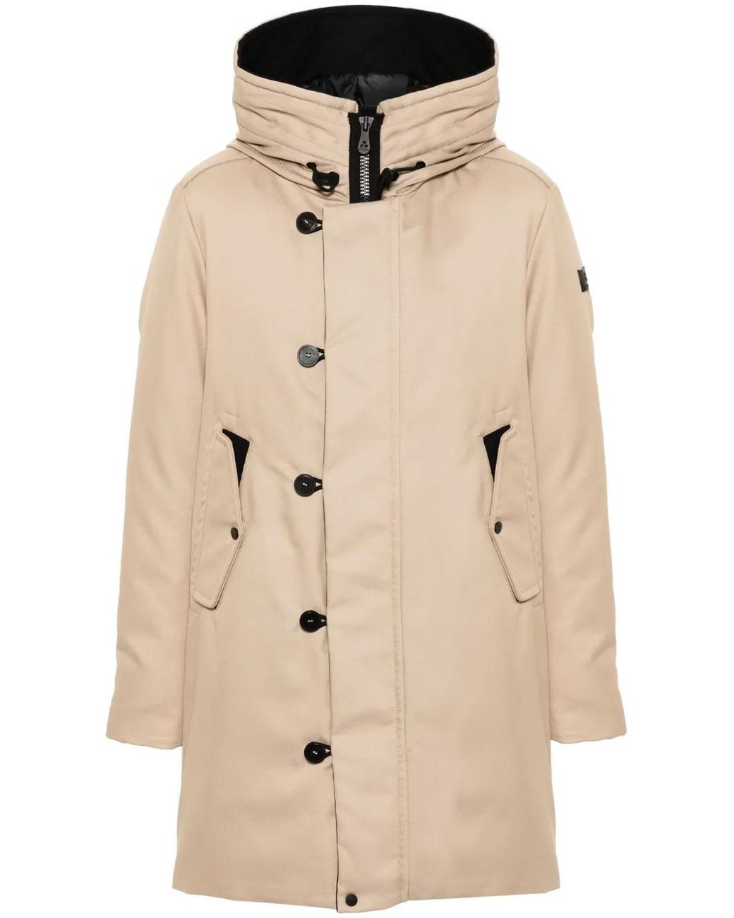 Parka À Patch Logo Peuterey pour homme en coloris Natural