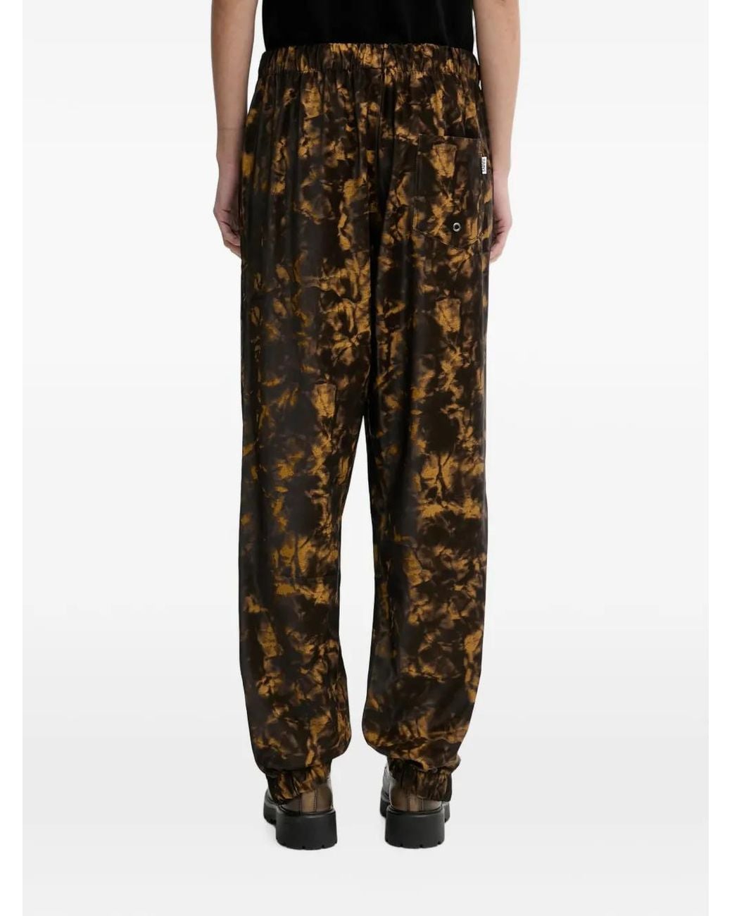 Rains Black Rain Drawstring Track Pants