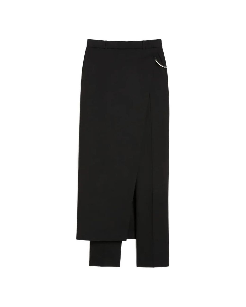 Max Mara Black Utopia Chain-Detail Trousers