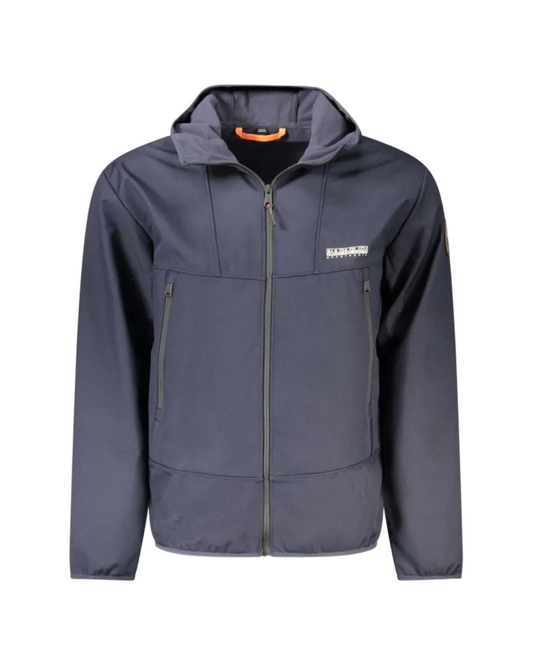 Napapijri Blue Veste A-Biois À Capuche for men