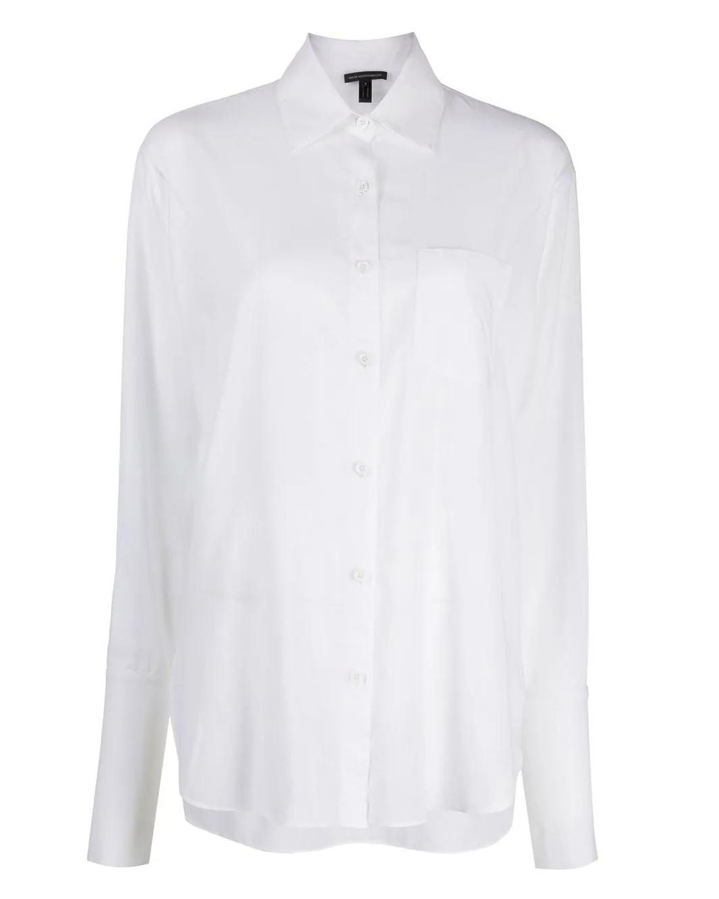 Kiki de Montparnasse White Girlfriend Long-Sleeved Shirt