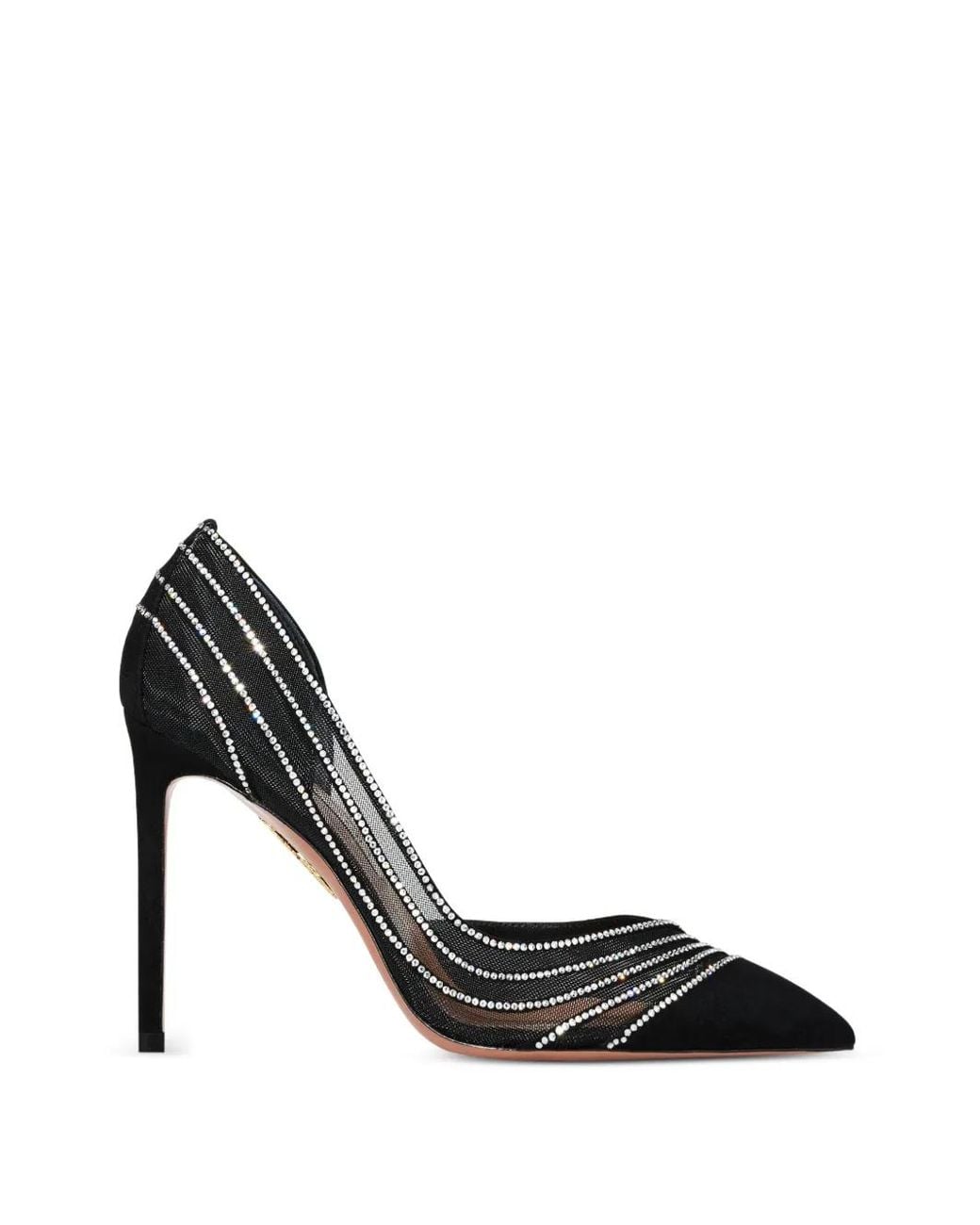 Aquazzura Black Dream Girl Pump 105