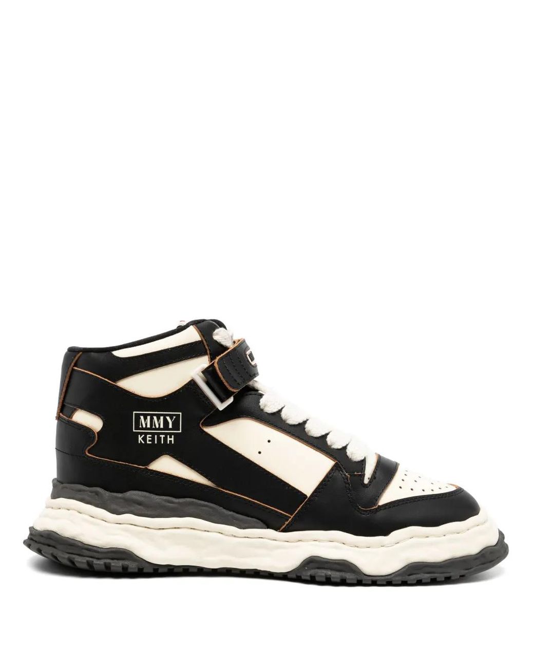 Maison Mihara Yasuhiro Black Keith Hi-Top Sneakers
