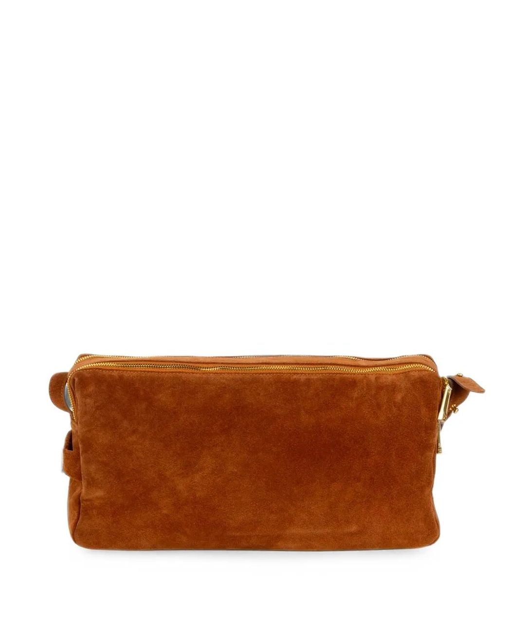 Ermanno Scervino Brown Lisa Suede Shoulder Bag