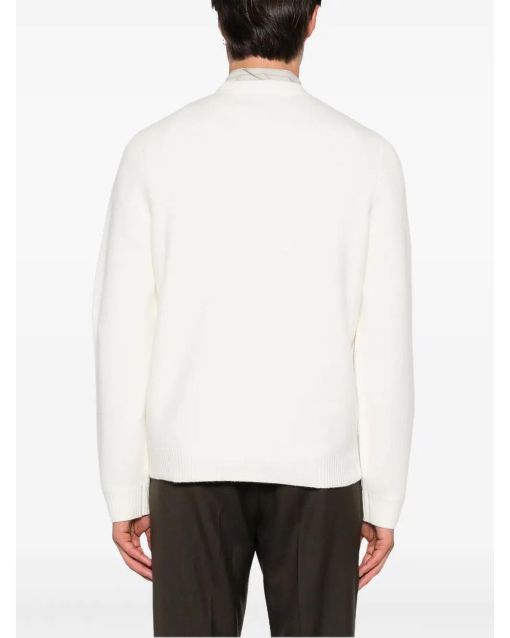 A.P.C. White Sweaters for men