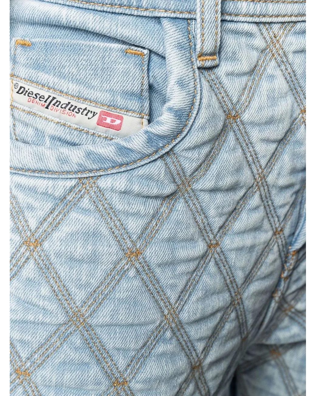 DIESEL Blue D-Duc Super-Skinny Stirrup Jeans