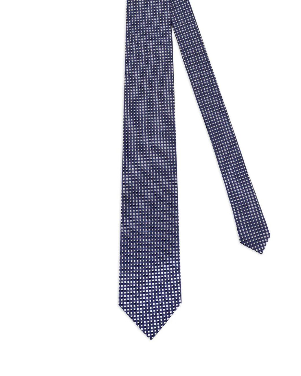 Tom Ford Blue Patterned Tie for men