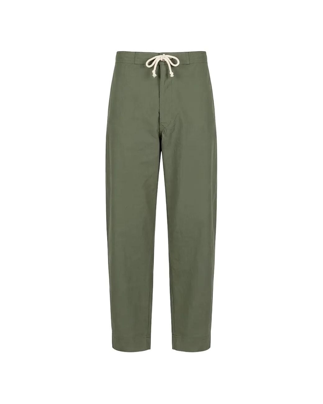 Societe Anonyme Green Hakuba Drawstring Trousers