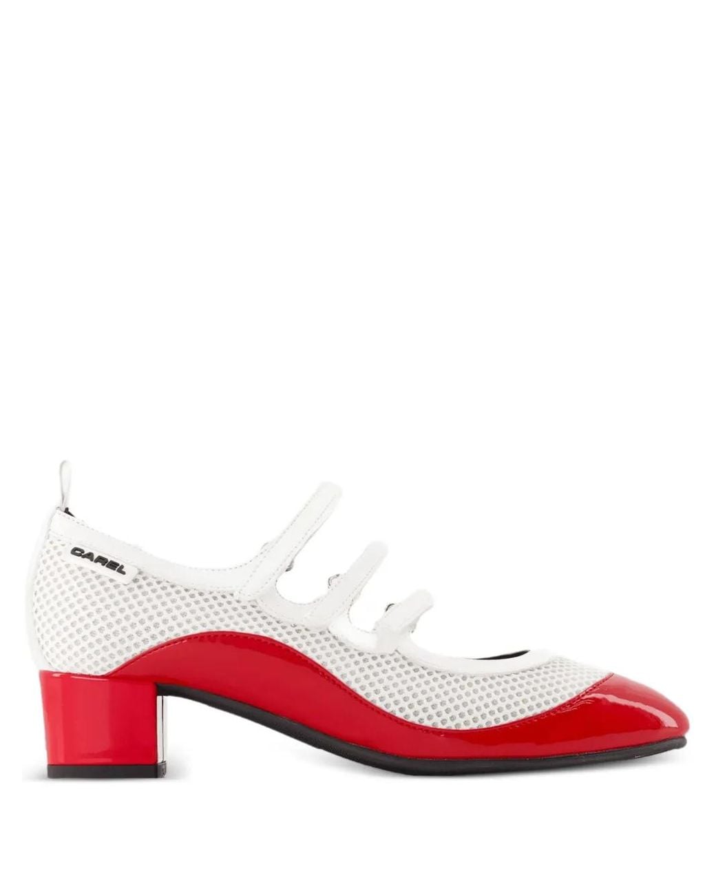 CAREL PARIS Red Sportina Pumps