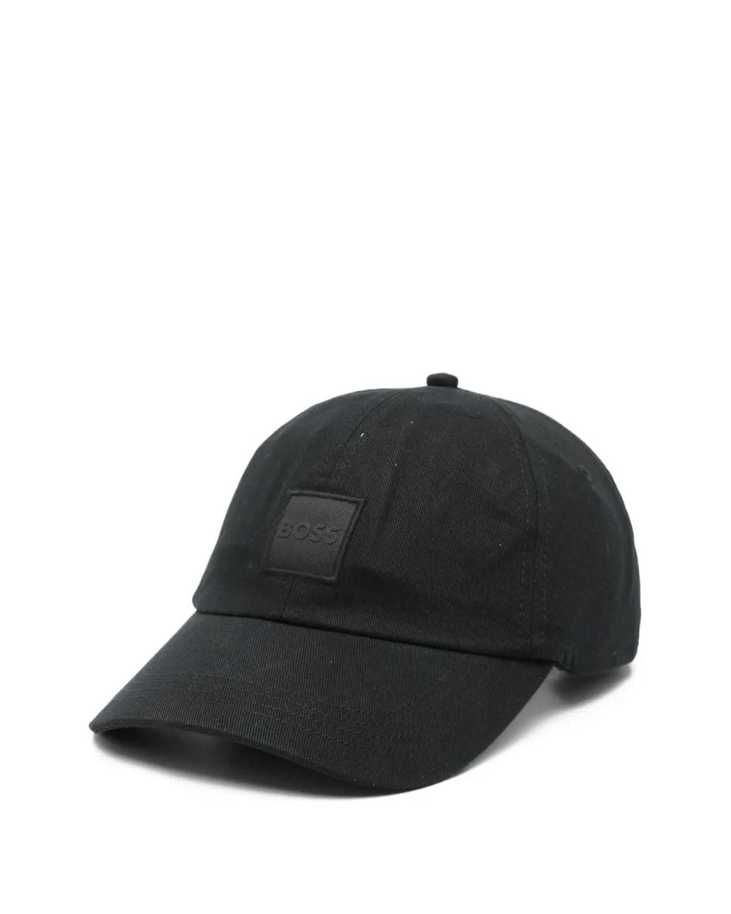 Boss Black Logo-Patch Cap for men