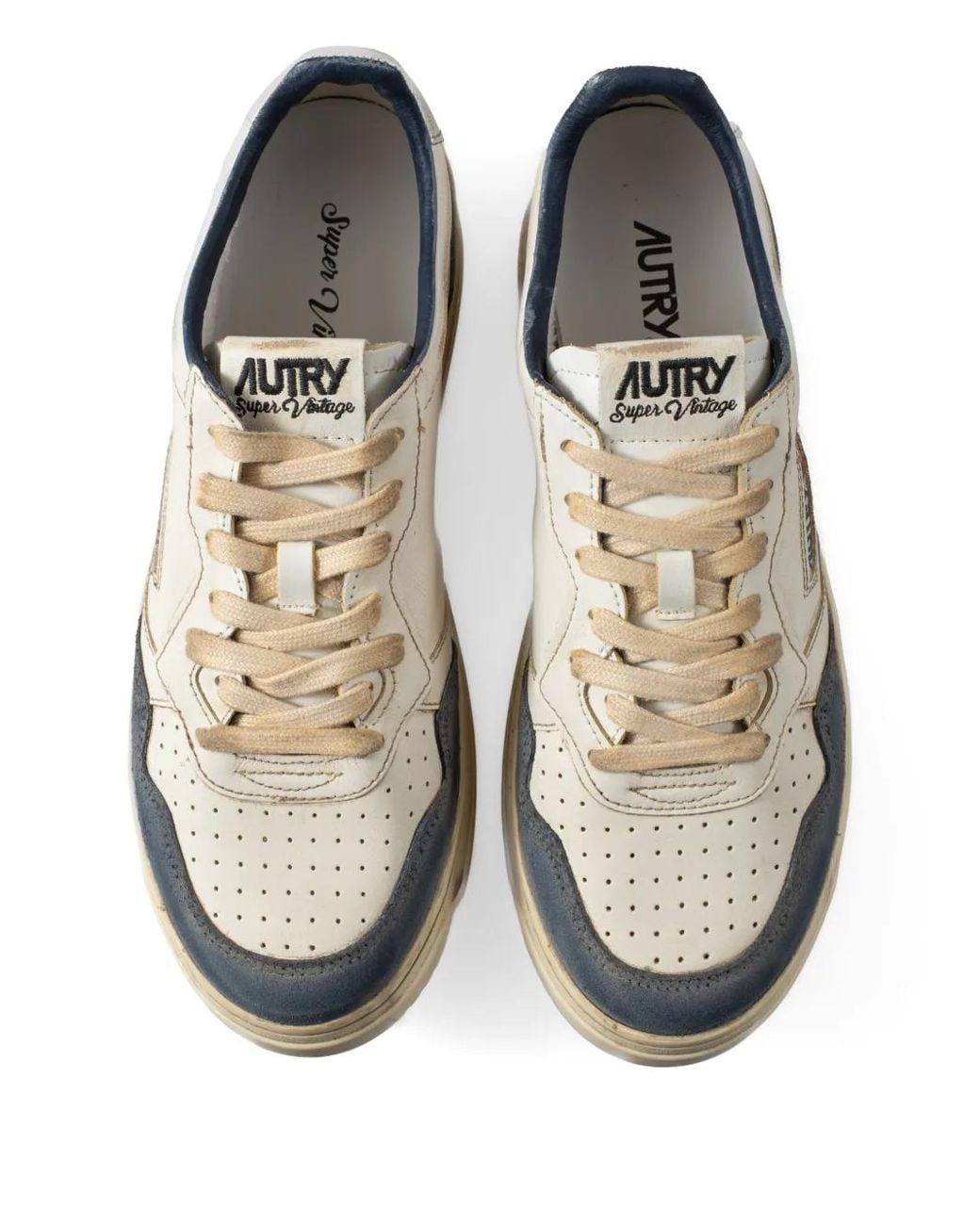 Autry Brown Super Vintage Sneakers for men
