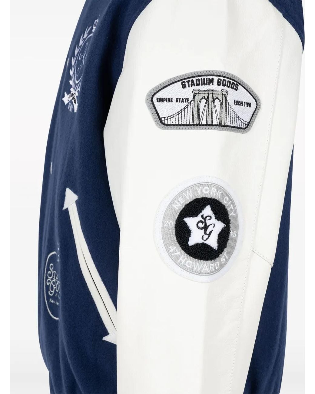 Stadium Goods Wollen Bomberjack in het Blue