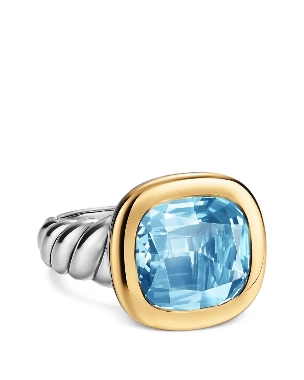 David Yurman Blue Mercer Topaz Ring