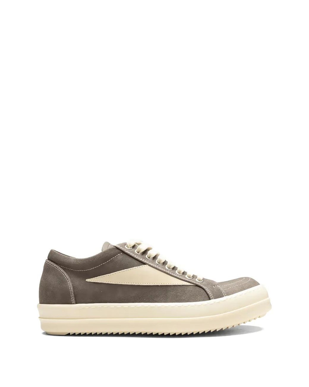 Rick Owens White Hollywood Low Sneakers for men