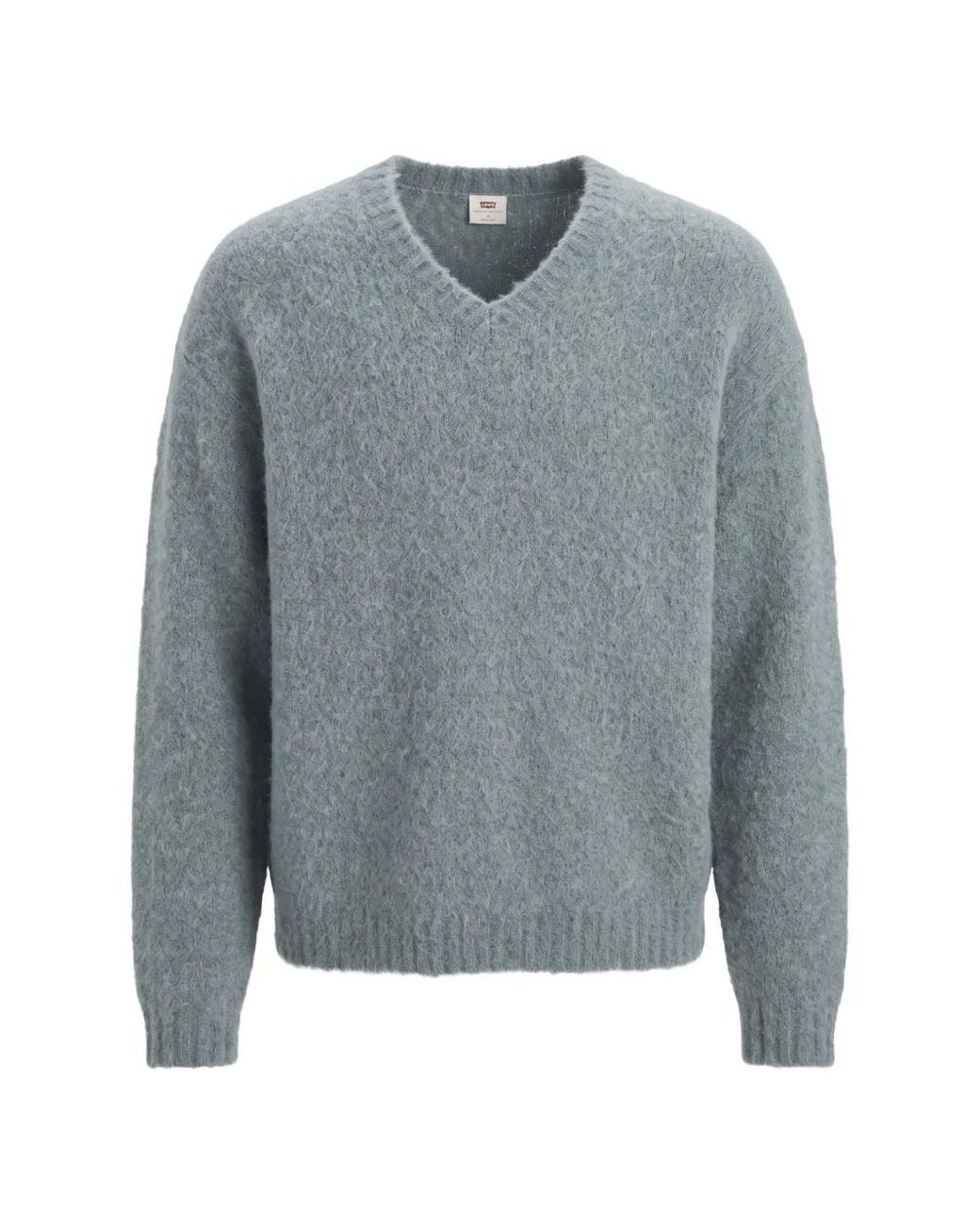 Levi's Gray Miles V-Neck Sweater for men