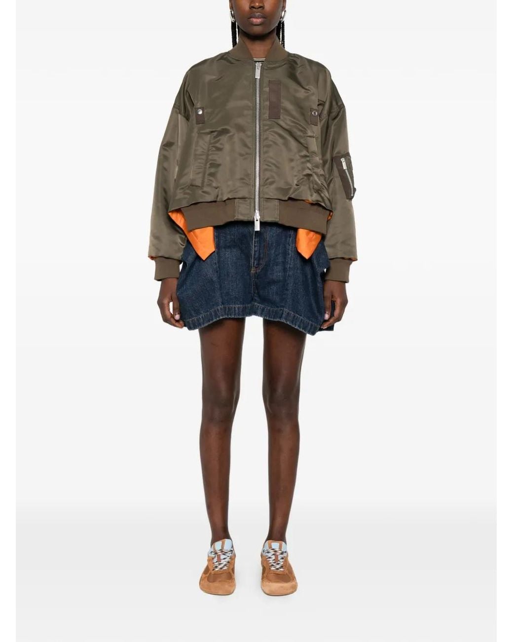 Sacai Green Jackets