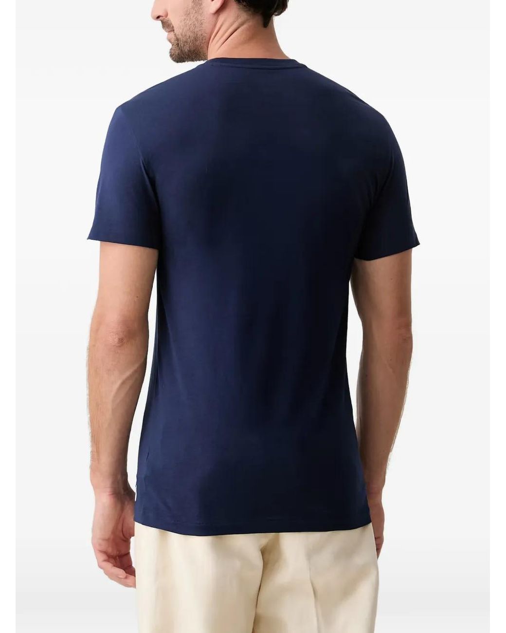 Polo Ralph Lauren White Crew-Neck T-Shirt 9 (Set Of Three) for men