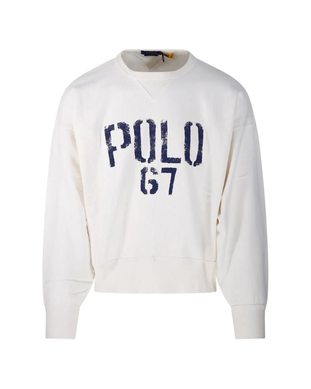 Polo Ralph Lauren White Logo-Print T-Shirt for men