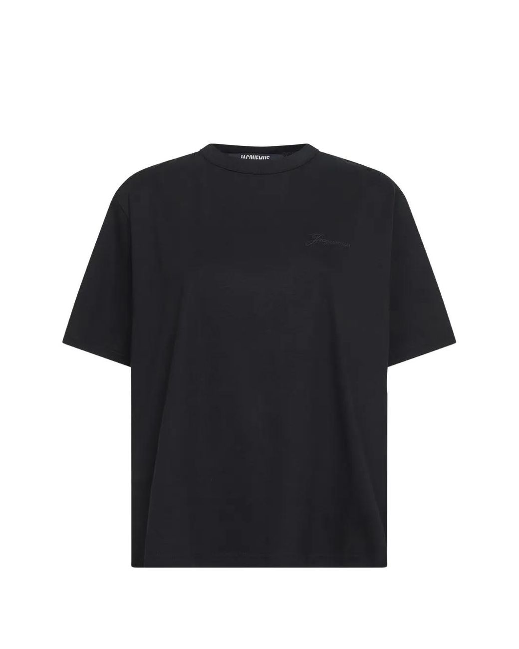 Jacquemus Black T-Shirts And Polos