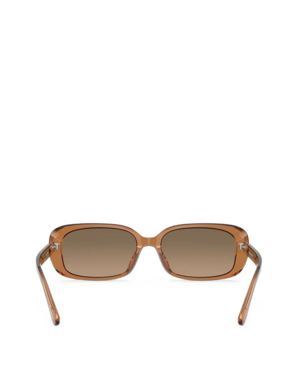 Oliver Peoples Brown Elietta Rectangle-Frame Sunglasses