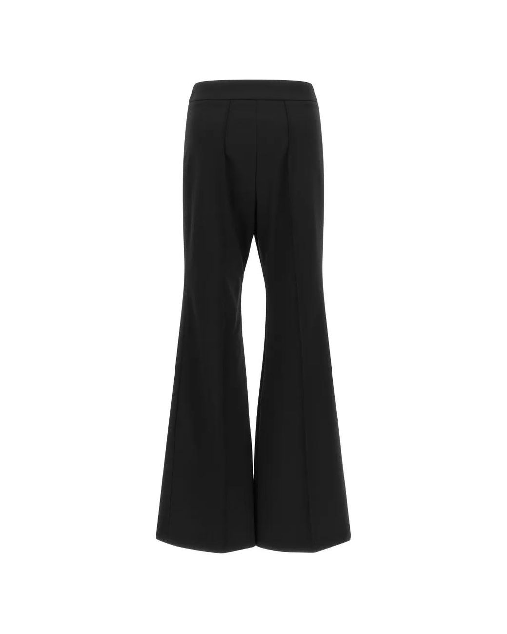 MISENITHE Black Pantalon Jane À Coupe Évasée
