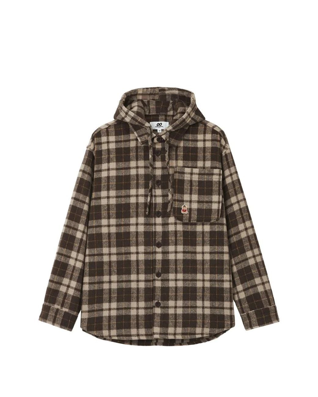 Chaqueta Con Capucha Chocoolate de color Brown