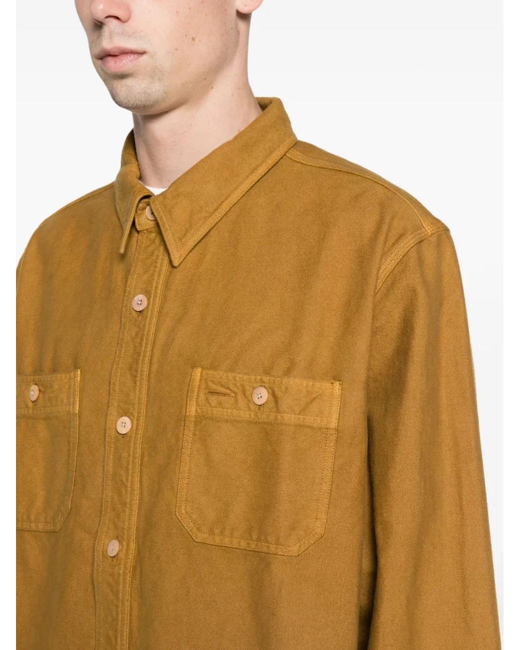 Visvim Larrikan Hemd in Natural für Herren