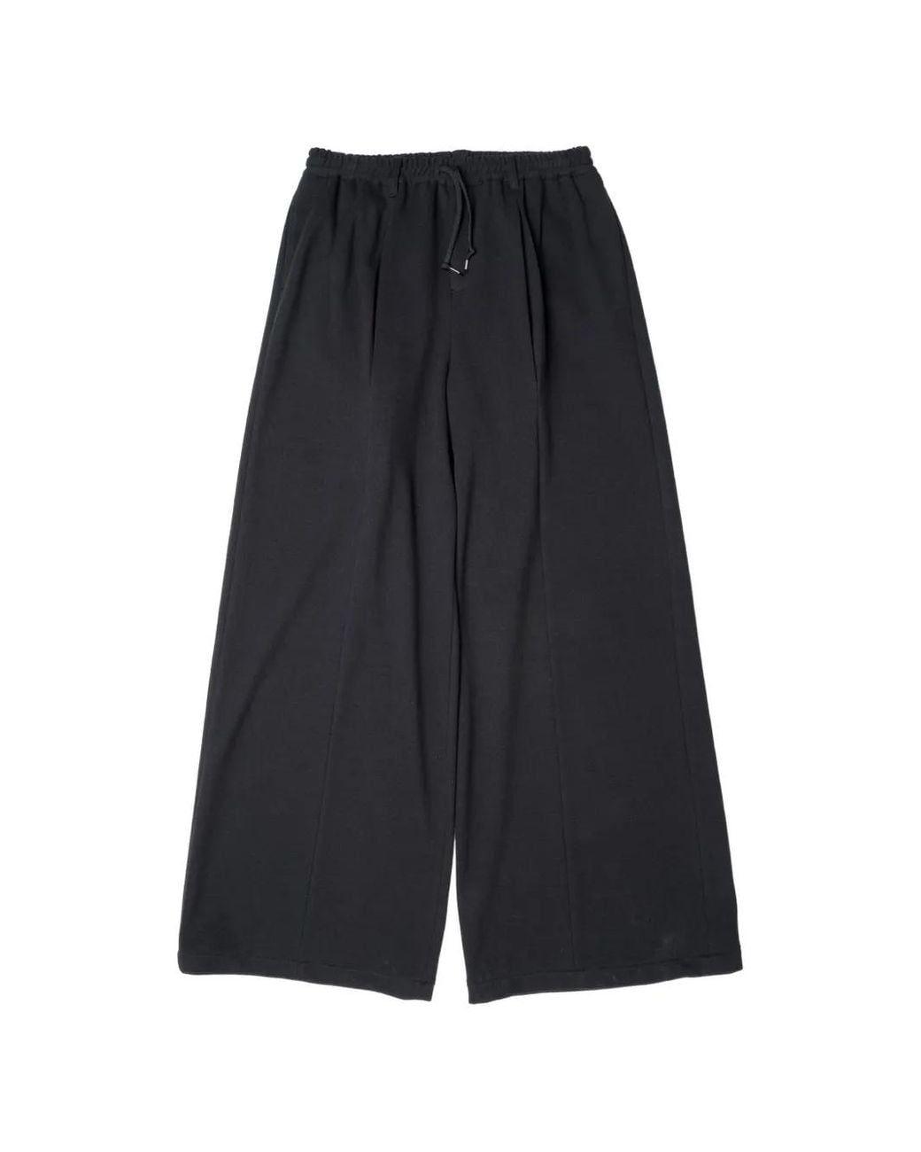Yoshio Kubo Blue Pleated Wide-Leg Trousers
