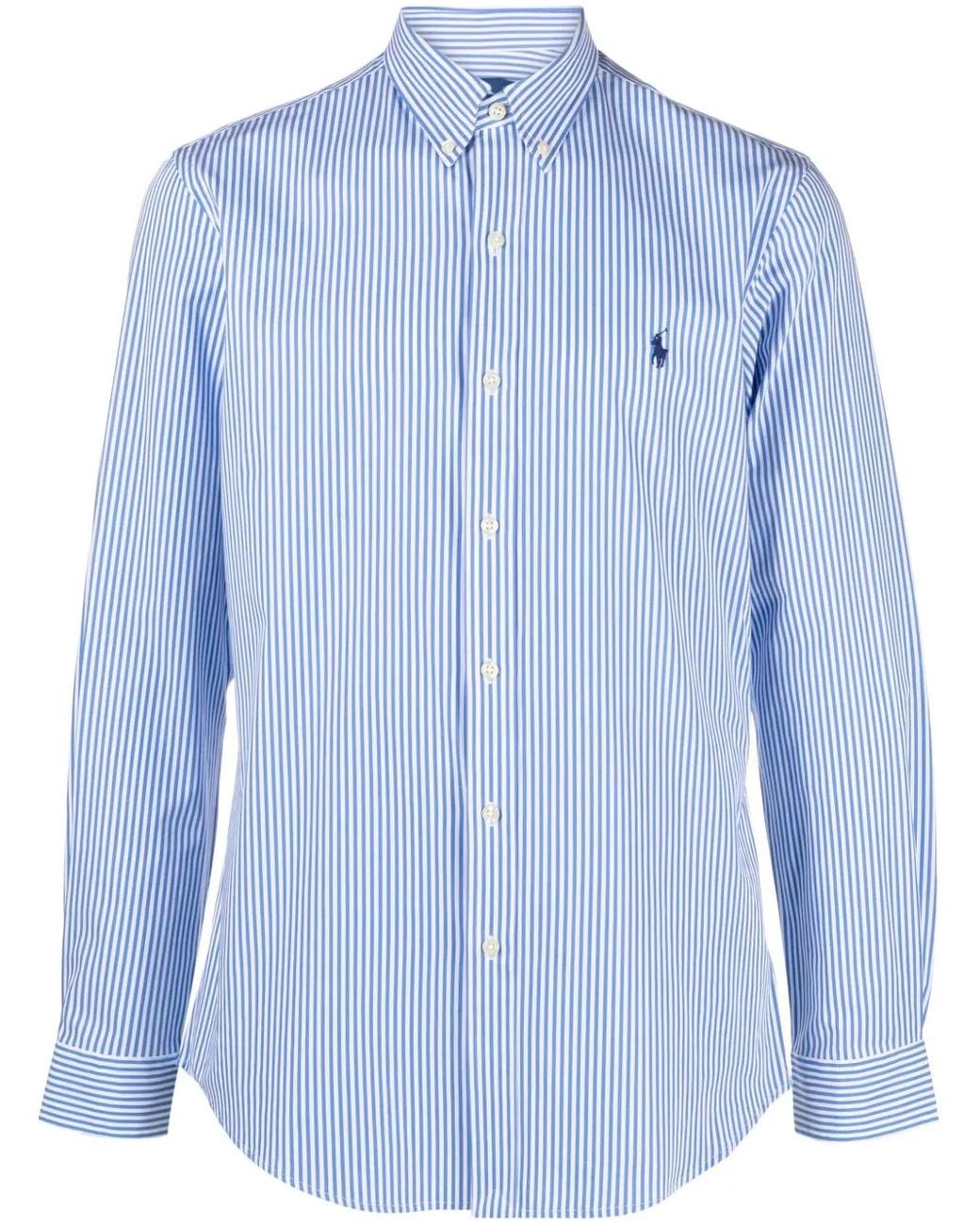 Polo Ralph Lauren Blue Comfortable Shirt for men