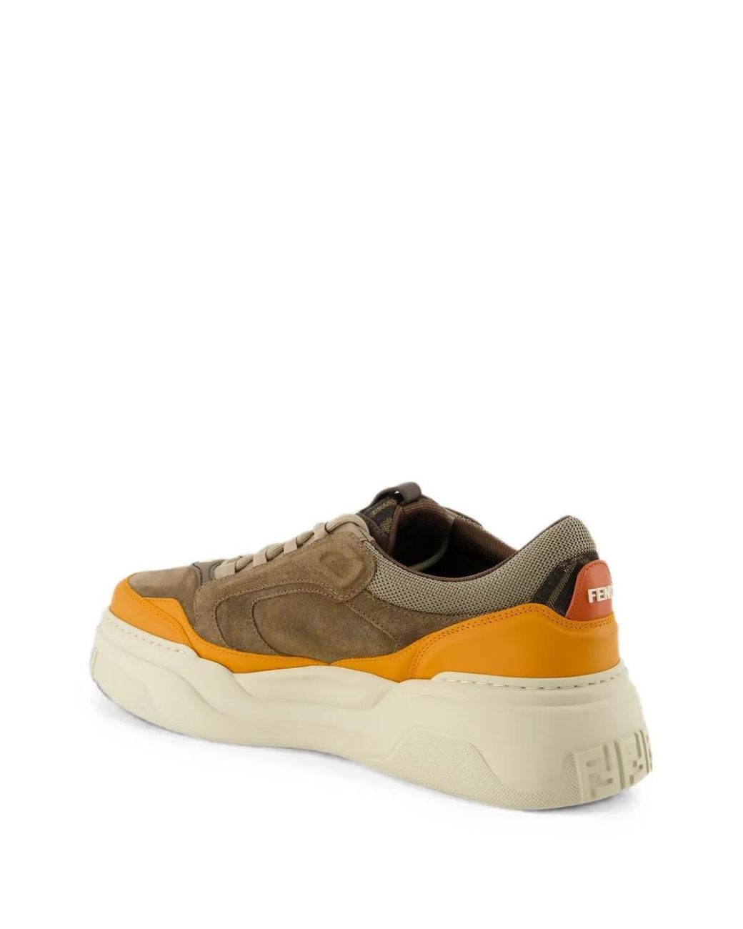 Fendi Brown Sneakers for men