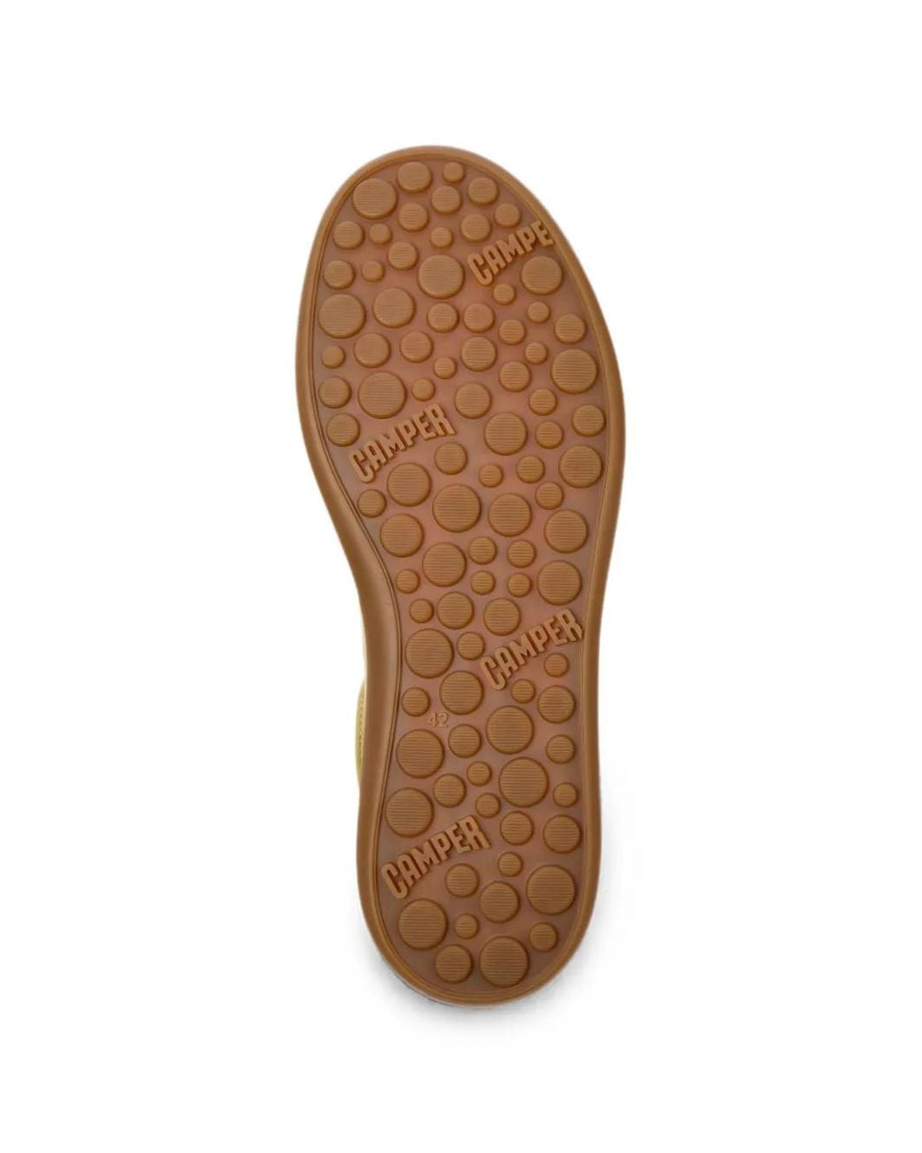 Camper Green Pelotas Soller Leather Sneakers for men