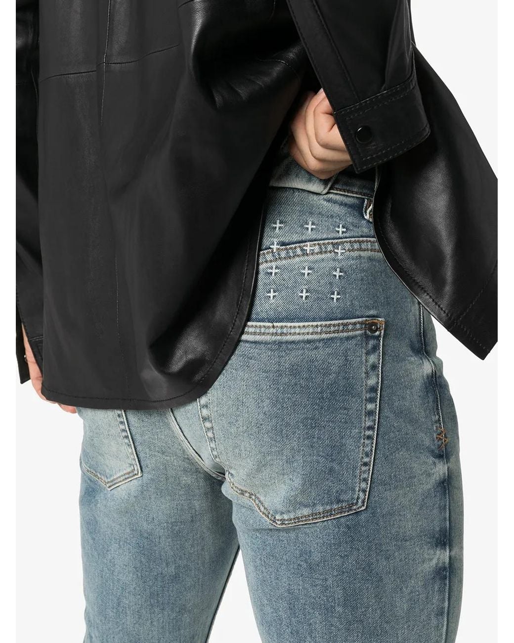 Ksubi Blue Chitch Slim-Fit Jeans for men