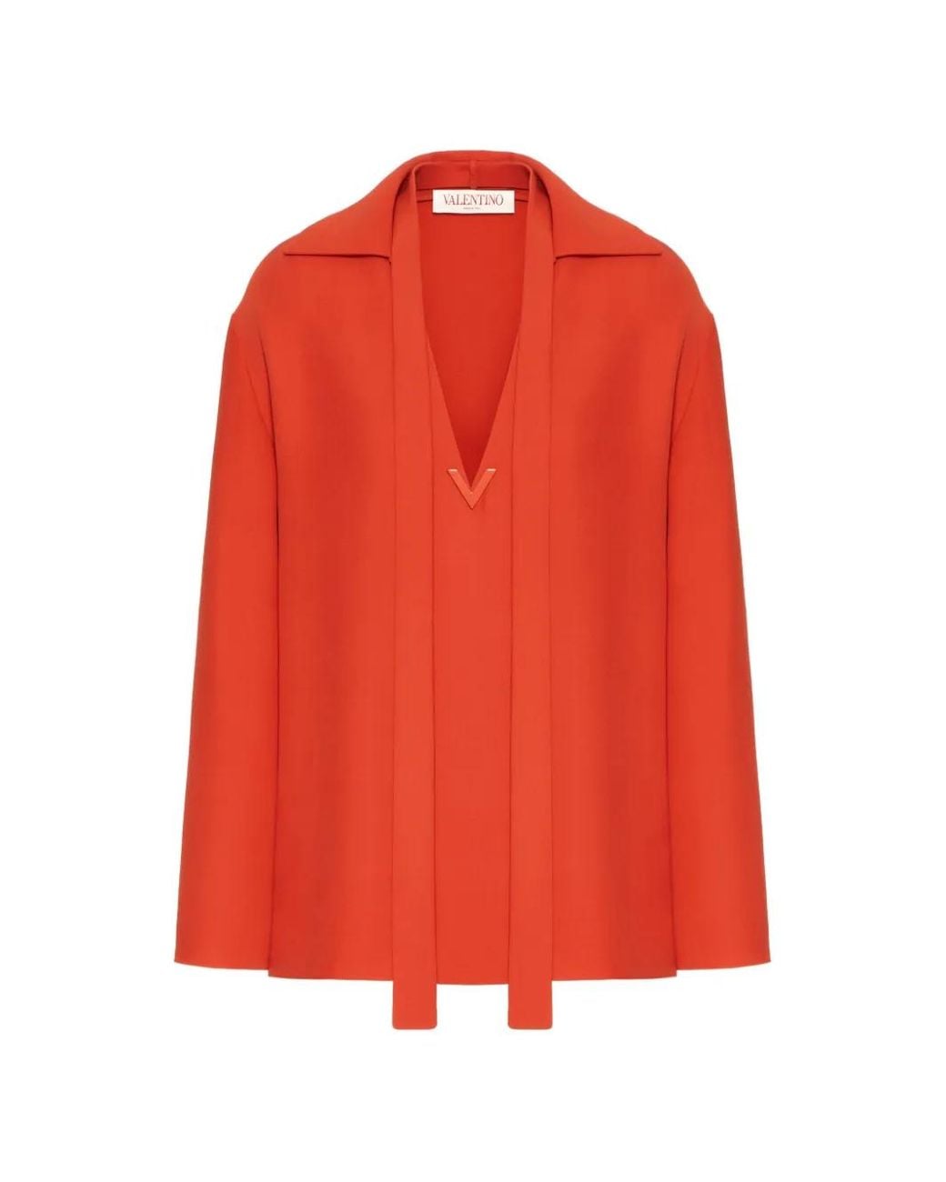 Valentino Garavani Orange Haut Cady Couture