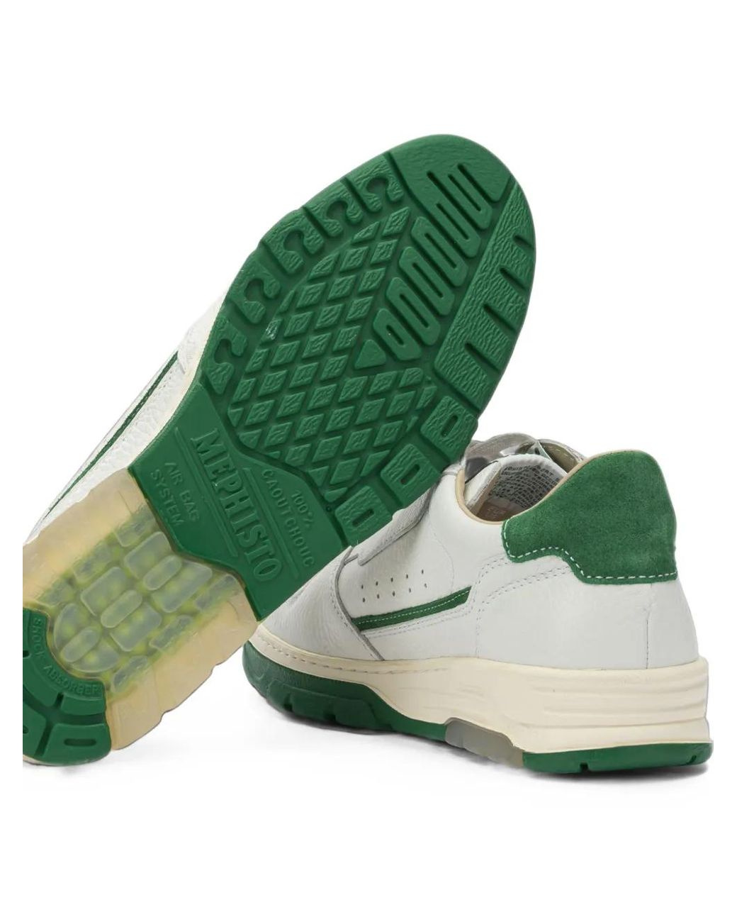 Mephisto White Marius Sneakers for men